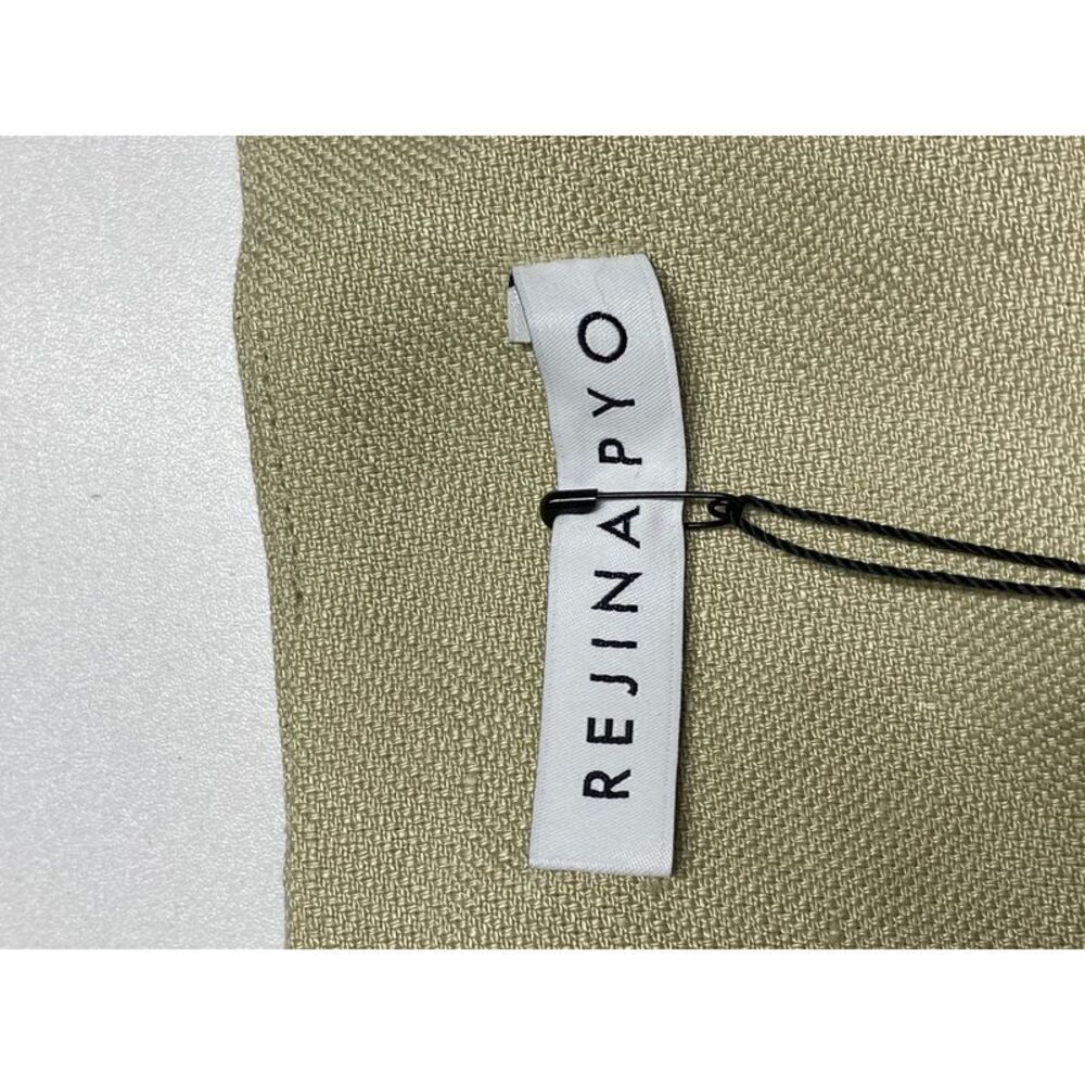 Rejina Pyo Leonie Midi Dress in Khaki Linen